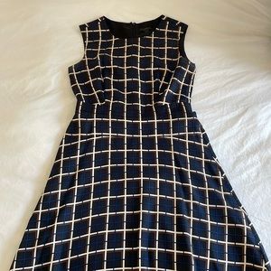 J. Crew silk dress.
